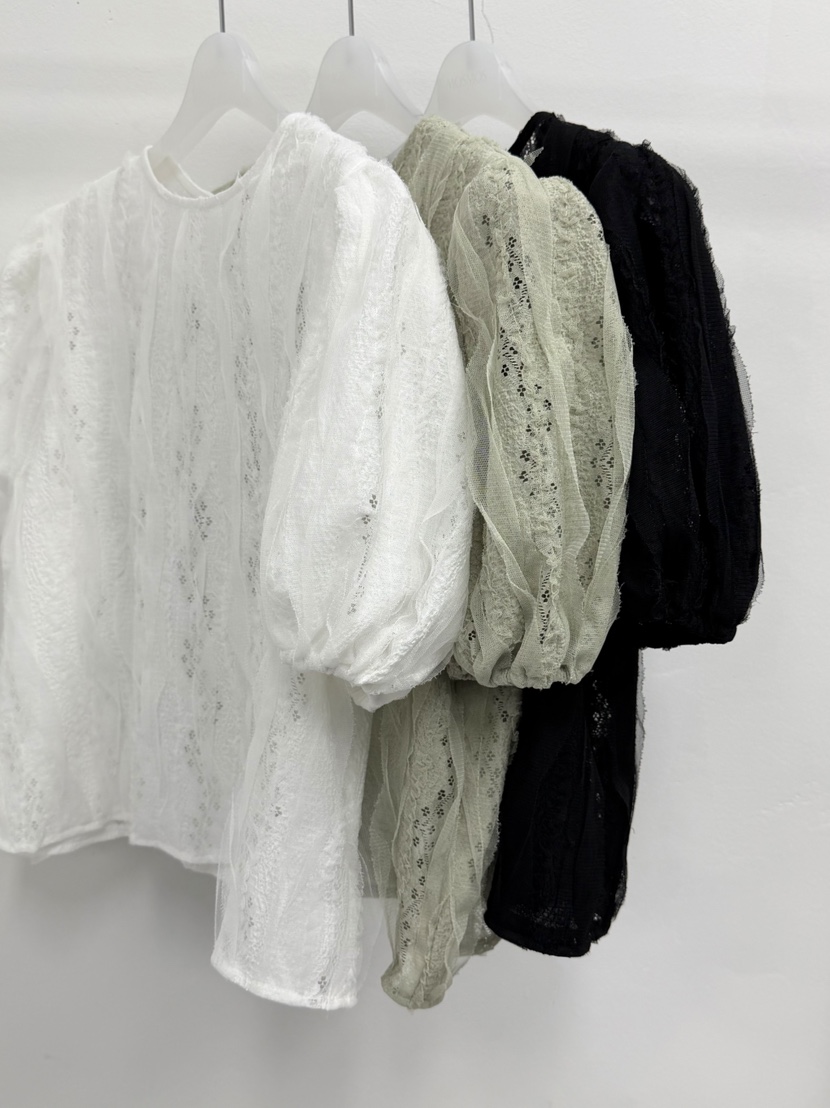 MOSMOS韓國代購女裝新品休閑職業26春夏人氣推薦襯衫蕾絲衫MOSMOS襯衫/蕾絲衫