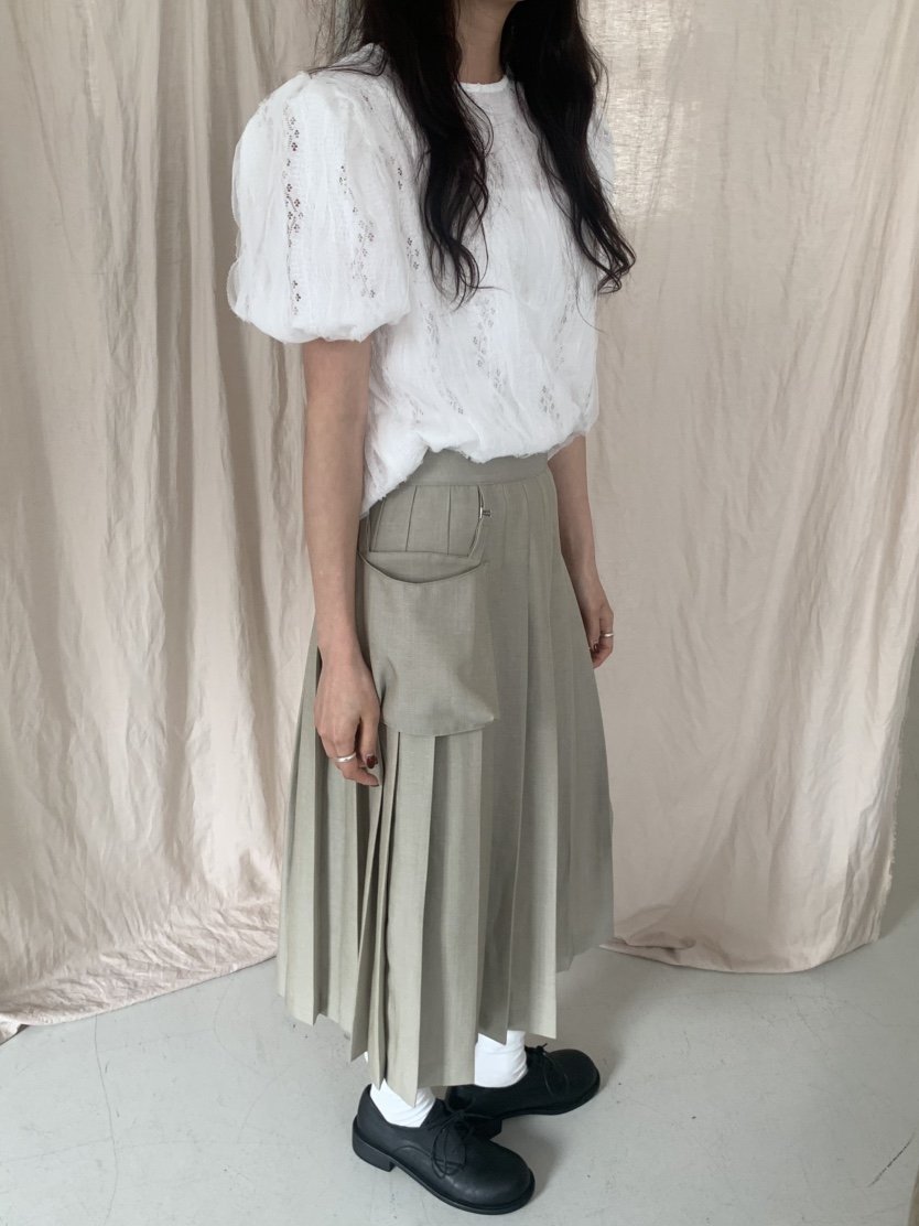 MOSMOS韓國代購女裝新品休閑職業26春夏人氣推薦襯衫蕾絲衫MOSMOS襯衫/蕾絲衫