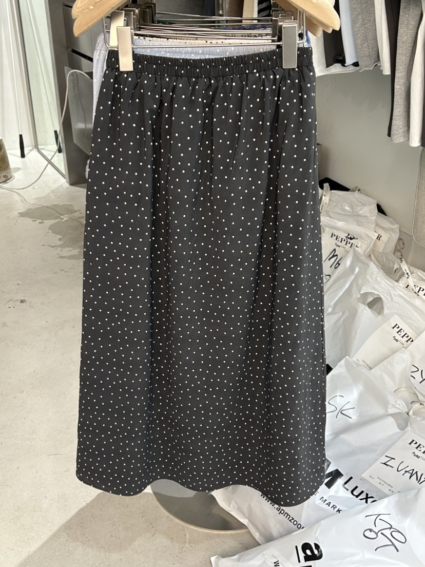 PEPPER-L韓國東大門直郵女士新款時尚人氣休閑職業26春夏長裙PEPPER長裙