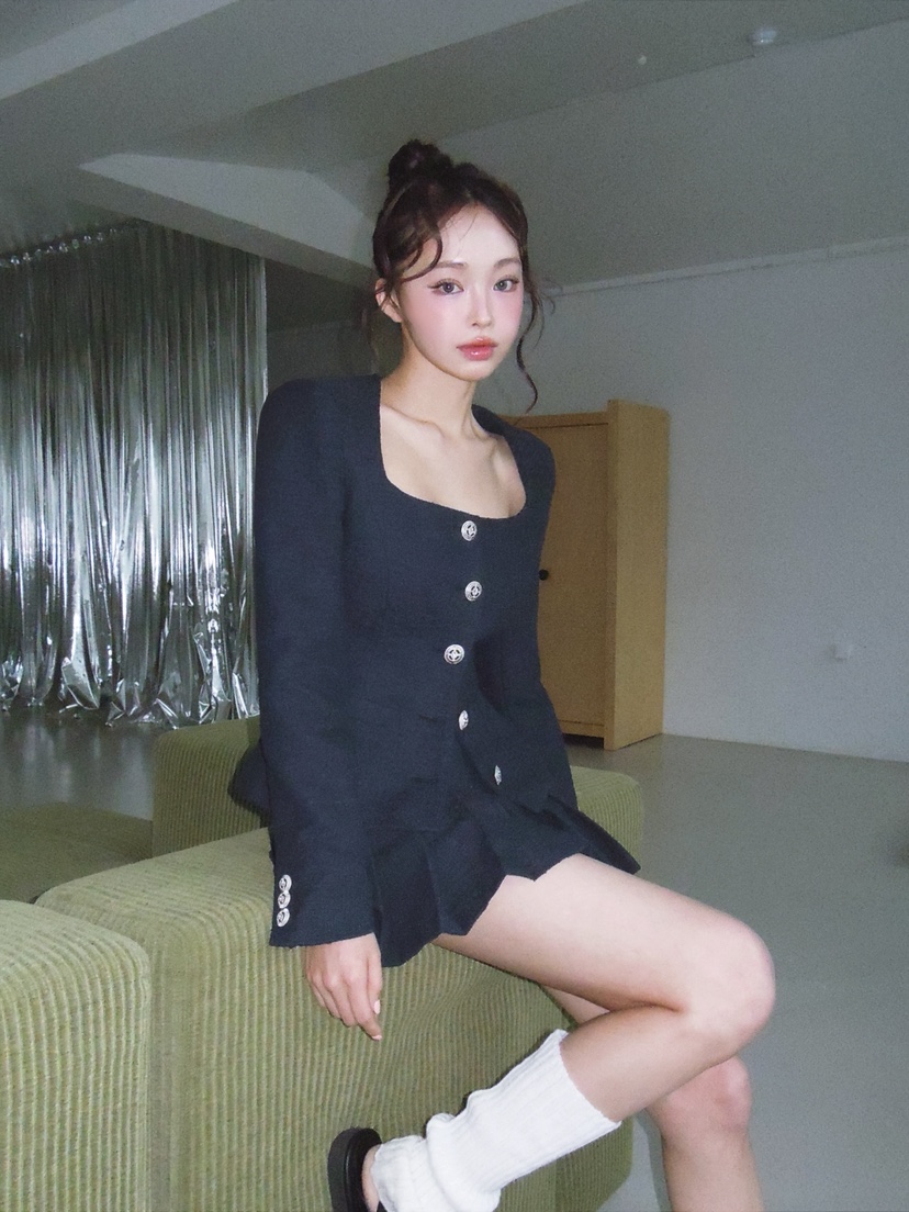 VERANDA韓國直郵女士新品職業人氣26春夏推薦熱賣時尚短裙VERANDA短裙