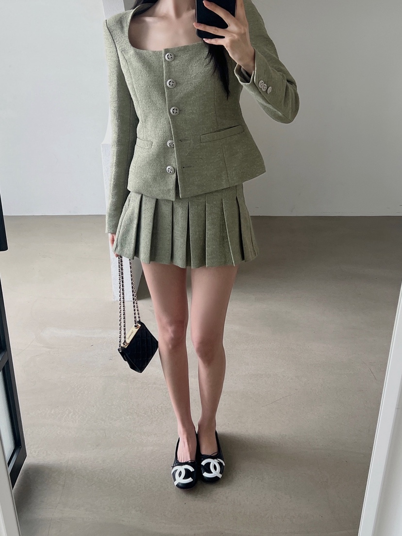 VERANDA韓國直郵女士新品職業人氣26春夏推薦熱賣時尚短裙VERANDA短裙