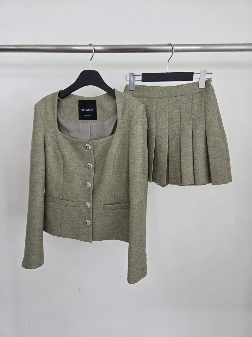 VERANDA韓國直郵女士新品職業人氣26春夏推薦熱賣時尚短裙VERANDA短裙