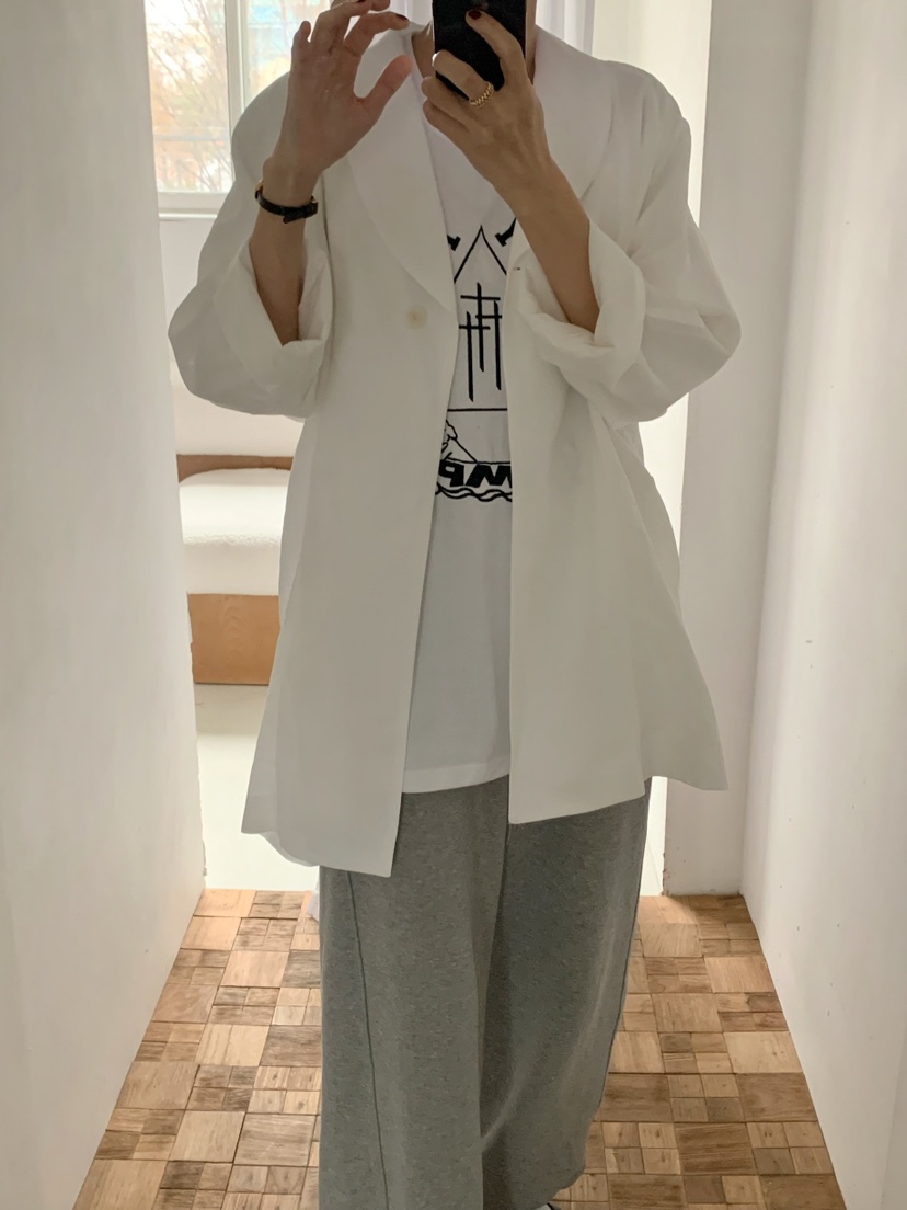 A Flan韓國東大門代購女裝新品26春夏休閑職業推薦T恤刺繡AFN/FLAN EDITIONT恤