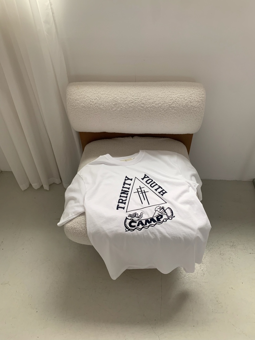 A Flan韓國東大門代購女裝新品26春夏休閑職業推薦T恤刺繡AFN/FLAN EDITIONT恤