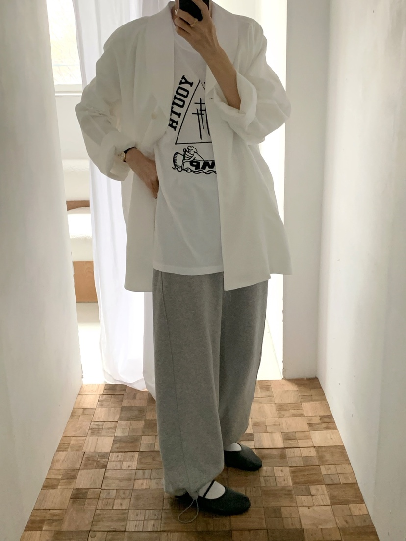 A Flan韓國東大門代購女裝新品26春夏休閑職業推薦T恤刺繡AFN/FLAN EDITIONT恤