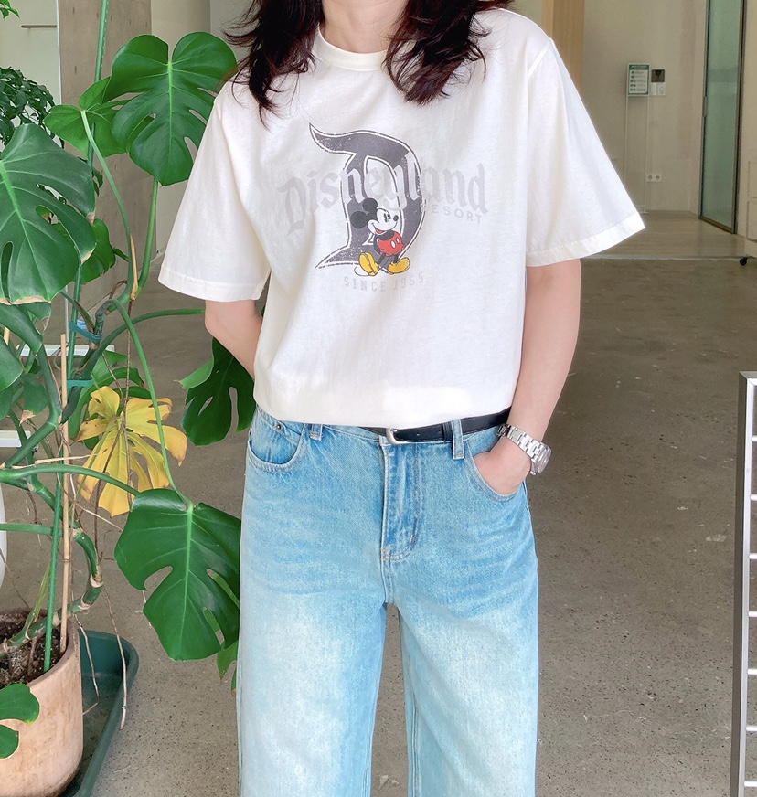 GLAD SOME韓國直郵實拍女裝新品人氣休閑時尚熱賣26春夏T恤GLAD SOMET恤