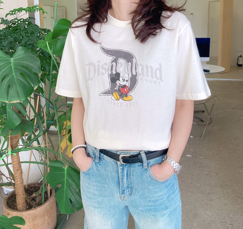 GLAD SOME韓國直郵實拍女裝新品人氣休閑時尚熱賣26春夏T恤GLAD SOMET恤圖色3