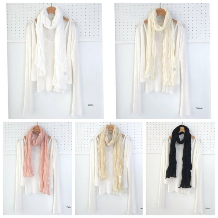 EBADA韓國代購女士新品推薦26春夏休閑時尚職業人氣圍巾披肩EBADA圍巾/披肩