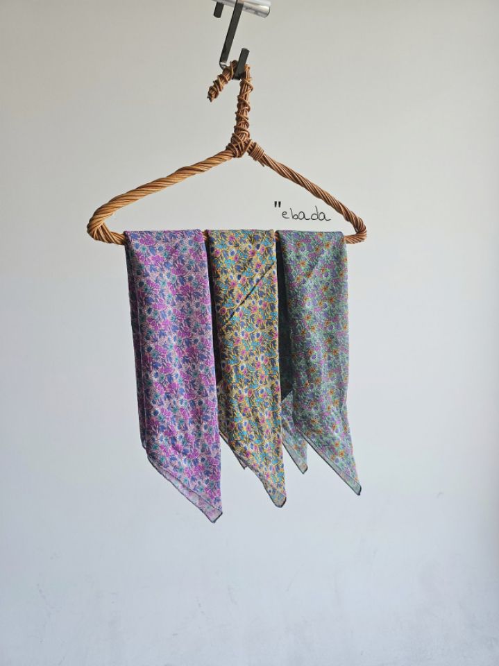 EBADA韓國直郵實拍女裝新款時尚人氣休閑26春夏圍巾披肩棉EBADA圍巾/披肩