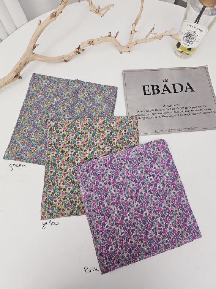 EBADA韓國直郵實拍女裝新款時尚人氣休閑26春夏圍巾披肩棉EBADA圍巾/披肩