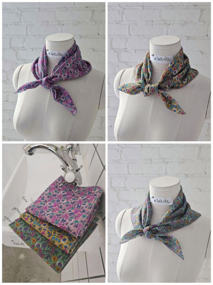 EBADA韓國直郵實拍女裝新款時尚人氣休閑26春夏圍巾披肩棉EBADA圍巾/披肩