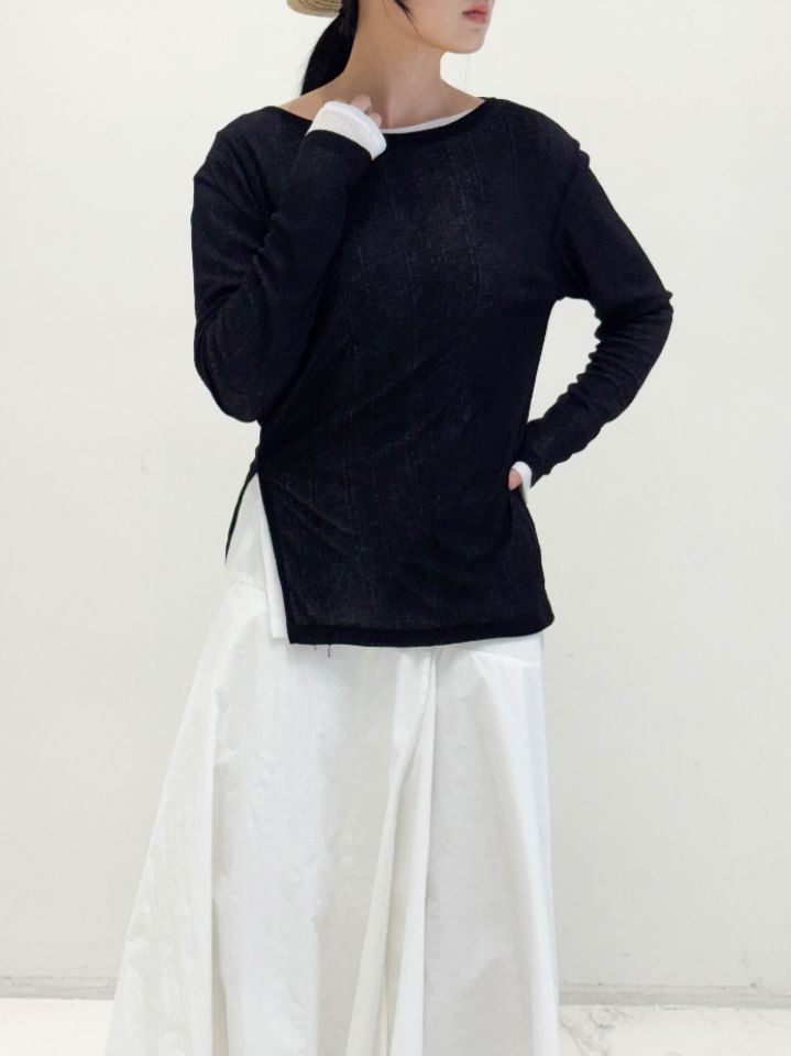 ROOKIE BUD韓國直郵女裝新款推薦26春夏職業人氣長袖T恤ROOKIE BUD-P長袖T恤