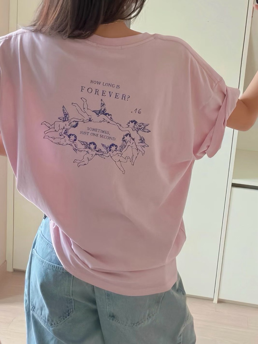 MORAN/MOSCO/SUGAR CASE韓國直郵女裝新品人氣26春夏T恤MORAN/MOSCO/SUGAR CASET恤