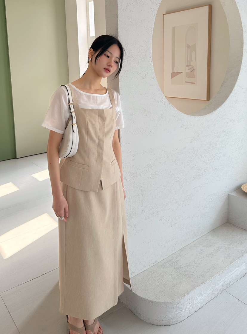 2ND GATE韓國東大門直郵女士新款人氣熱賣推薦時尚職業長裙2ND GATE長裙