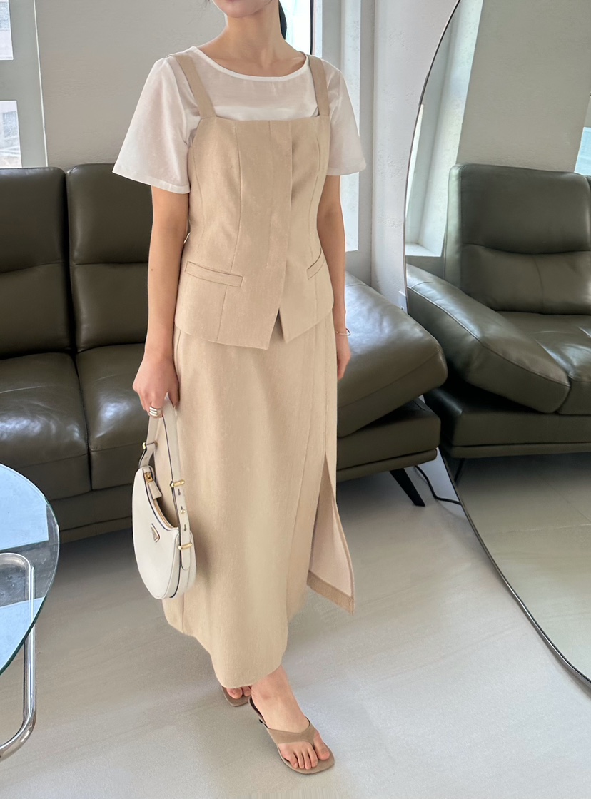 2ND GATE韓國東大門直郵女士新款人氣熱賣推薦時尚職業長裙2ND GATE長裙