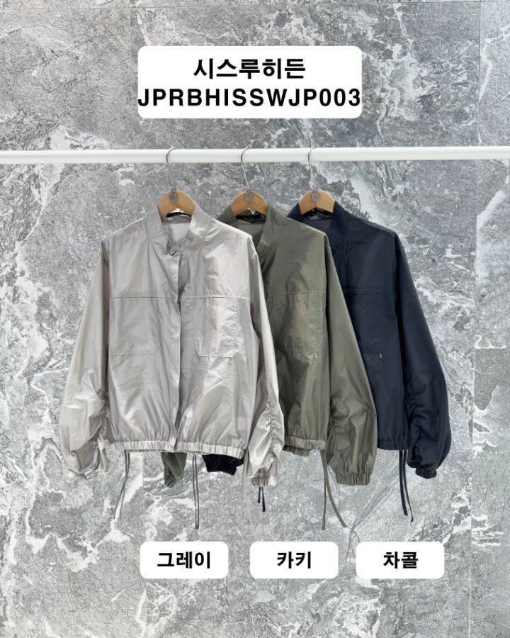 ROOKIE BUD韓國代購女裝新品26春夏時尚人氣推薦夾克透明ROOKIE BUD-P夾克