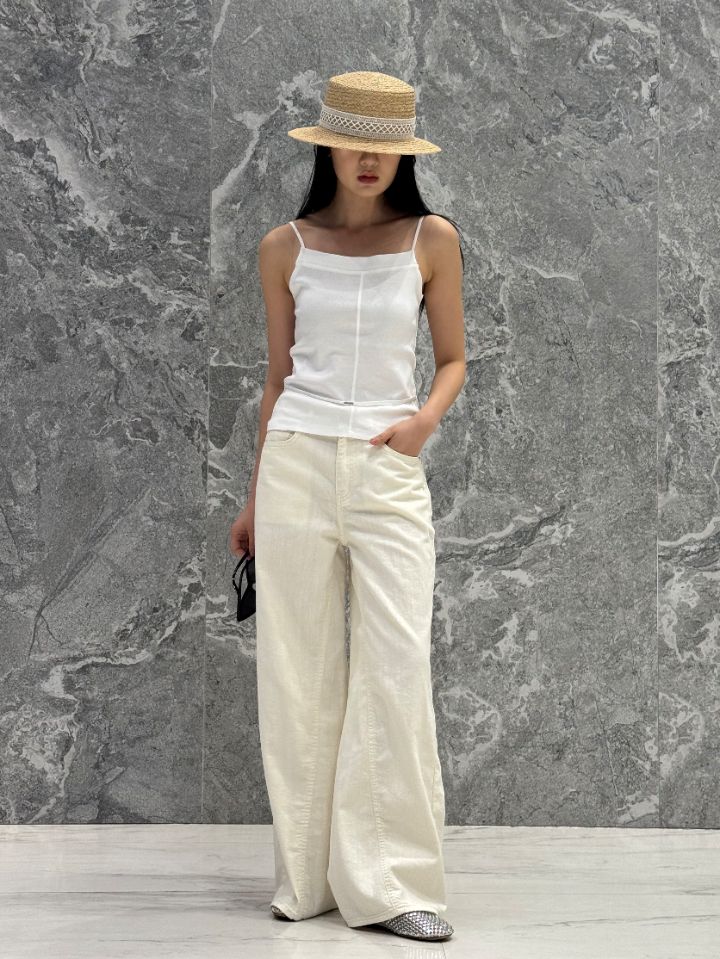 ROOKIE BUD韓國東大門代購女裝新款休閑26春夏時尚牛仔褲ROOKIE BUD-P牛仔褲