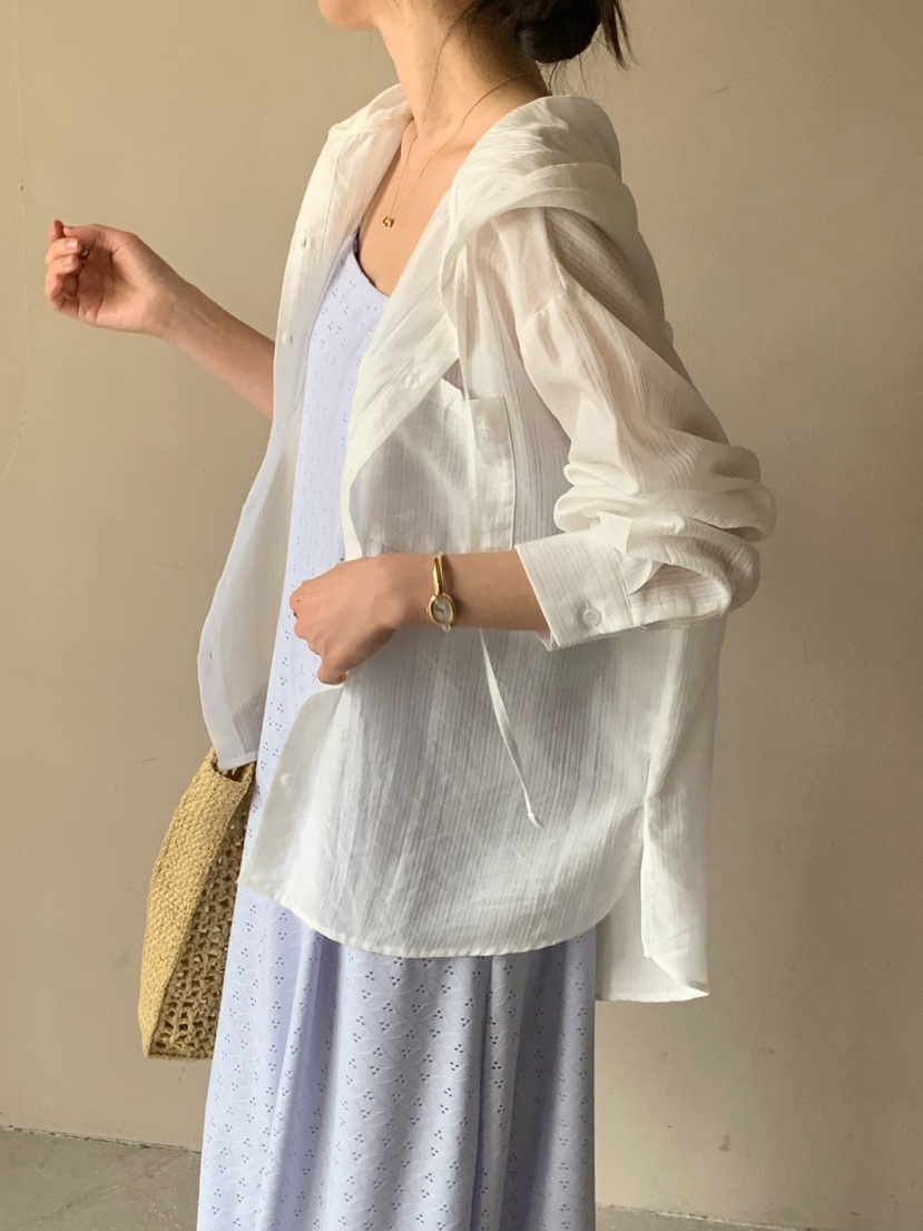 COBALT BLUE韓國直郵實拍女士新品人氣26春夏襯衫蕾絲衫COBALT BLUE襯衫/蕾絲衫