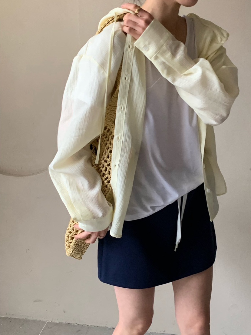 COBALT BLUE韓國直郵實拍女士新品人氣26春夏襯衫蕾絲衫COBALT BLUE襯衫/蕾絲衫