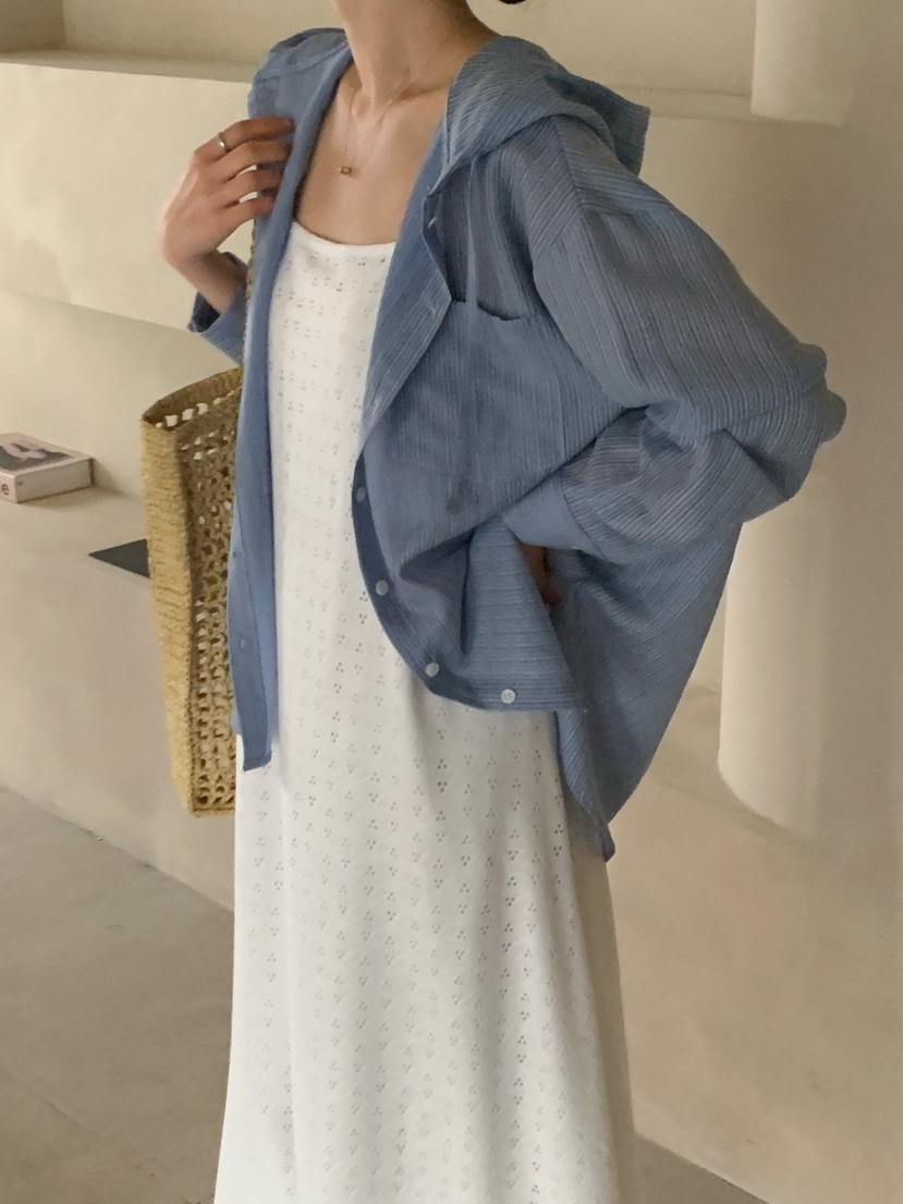 COBALT BLUE韓國直郵實拍女士新品人氣26春夏襯衫蕾絲衫COBALT BLUE襯衫/蕾絲衫