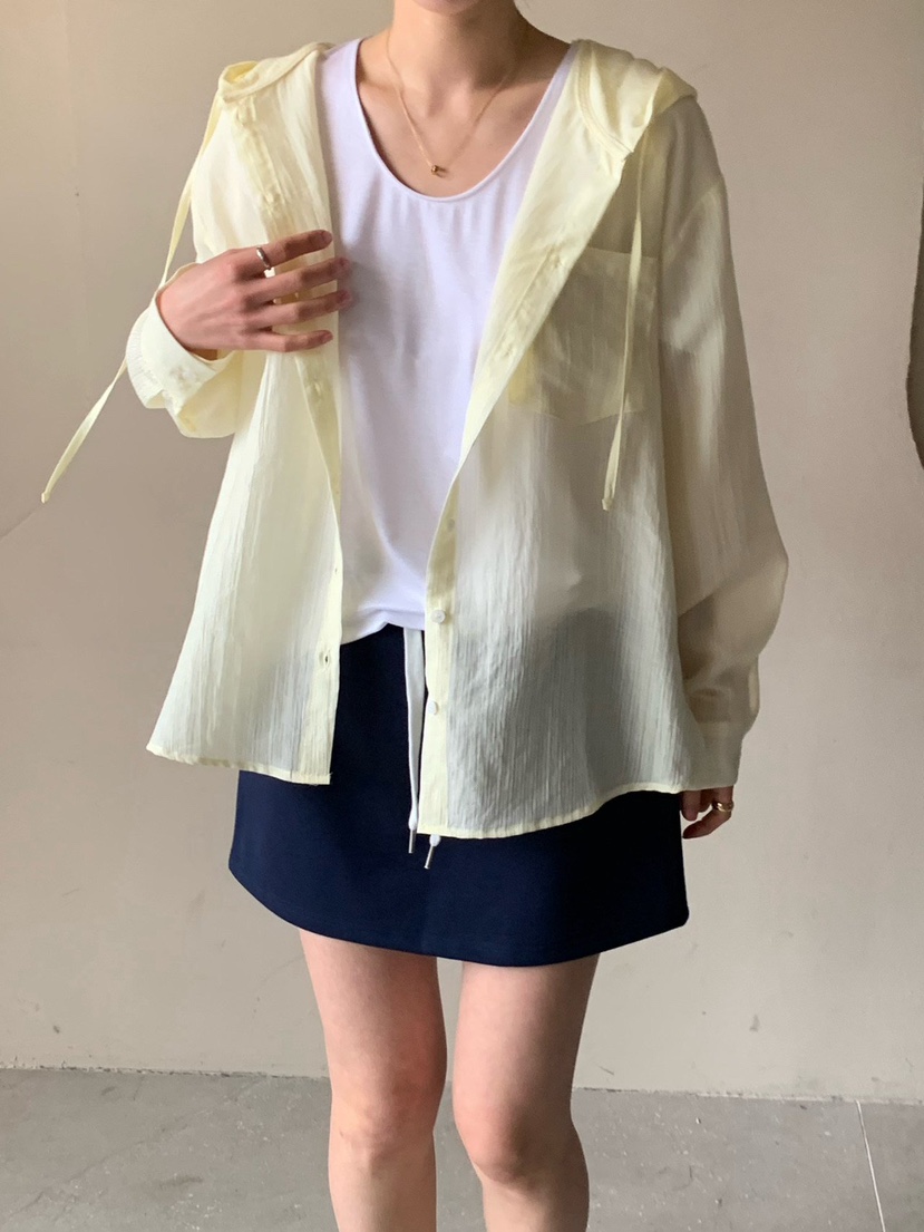 COBALT BLUE韓國直郵實拍女士新品人氣26春夏襯衫蕾絲衫COBALT BLUE襯衫/蕾絲衫圖色4