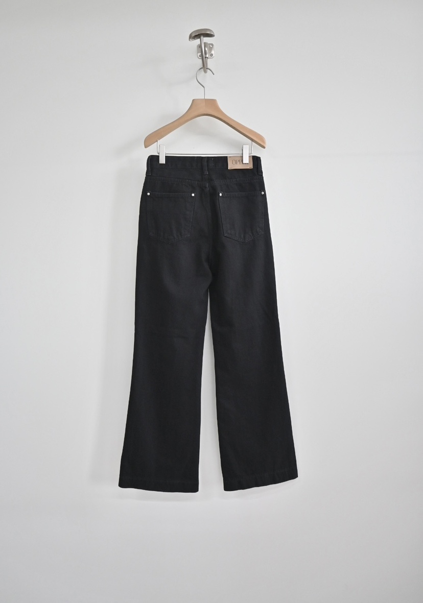 OP PER韓國東大門代購女士新品推薦時尚休閑人氣休閑褲喇叭OPPER-simplebeige休閑褲