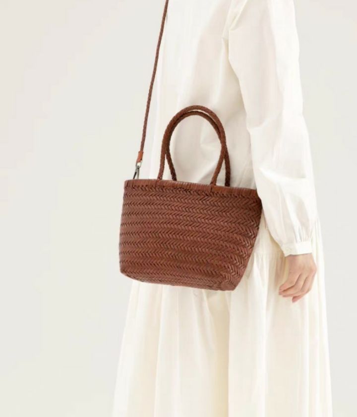 TROUVAILLE韓國直郵女裝新品熱賣人氣26春夏休閑手提包牛皮TROUVAILLE手提包