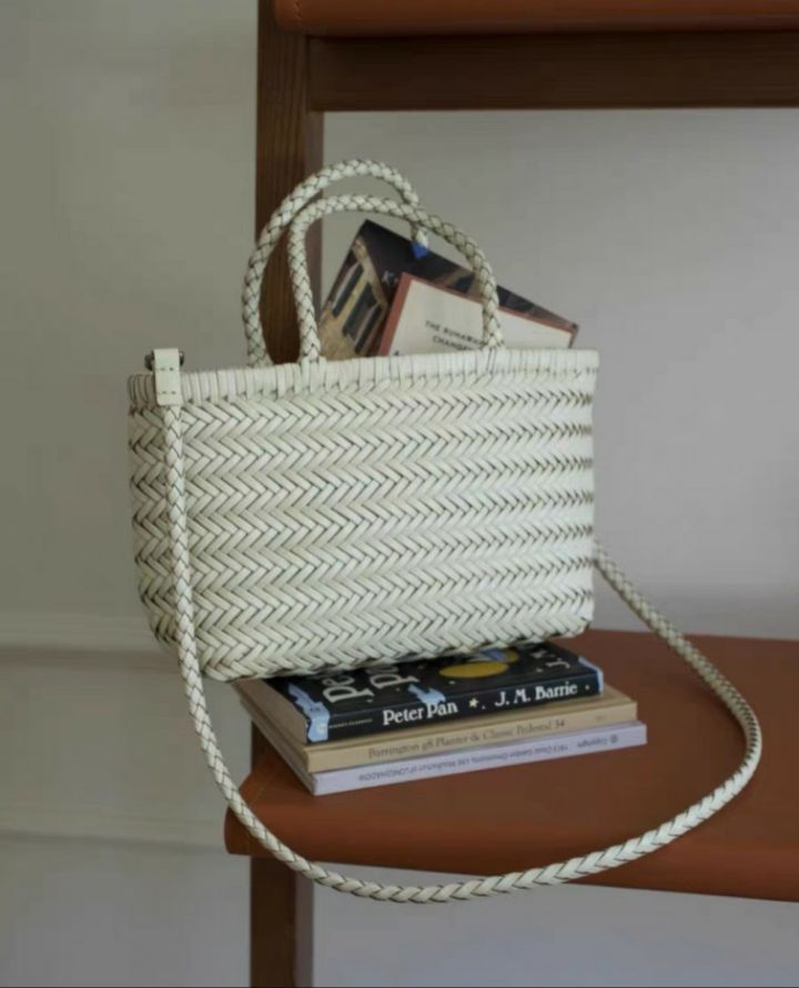 TROUVAILLE韓國直郵女裝新品熱賣人氣26春夏休閑手提包牛皮TROUVAILLE手提包