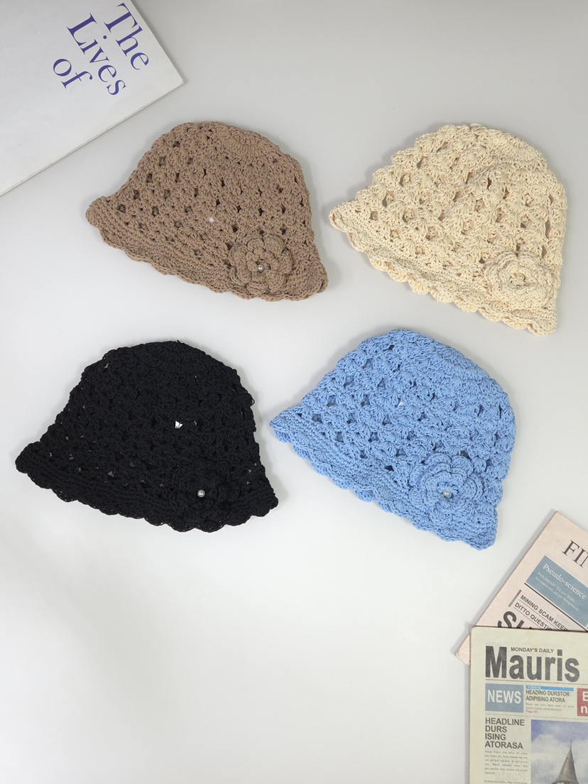 THE HAT-P韓國東大門代購女裝新款時尚職業熱賣帽子花朵THE HAT帽子