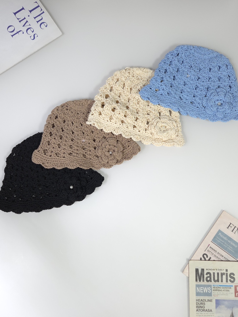 THE HAT-P韓國東大門代購女裝新款時尚職業熱賣帽子花朵THE HAT帽子