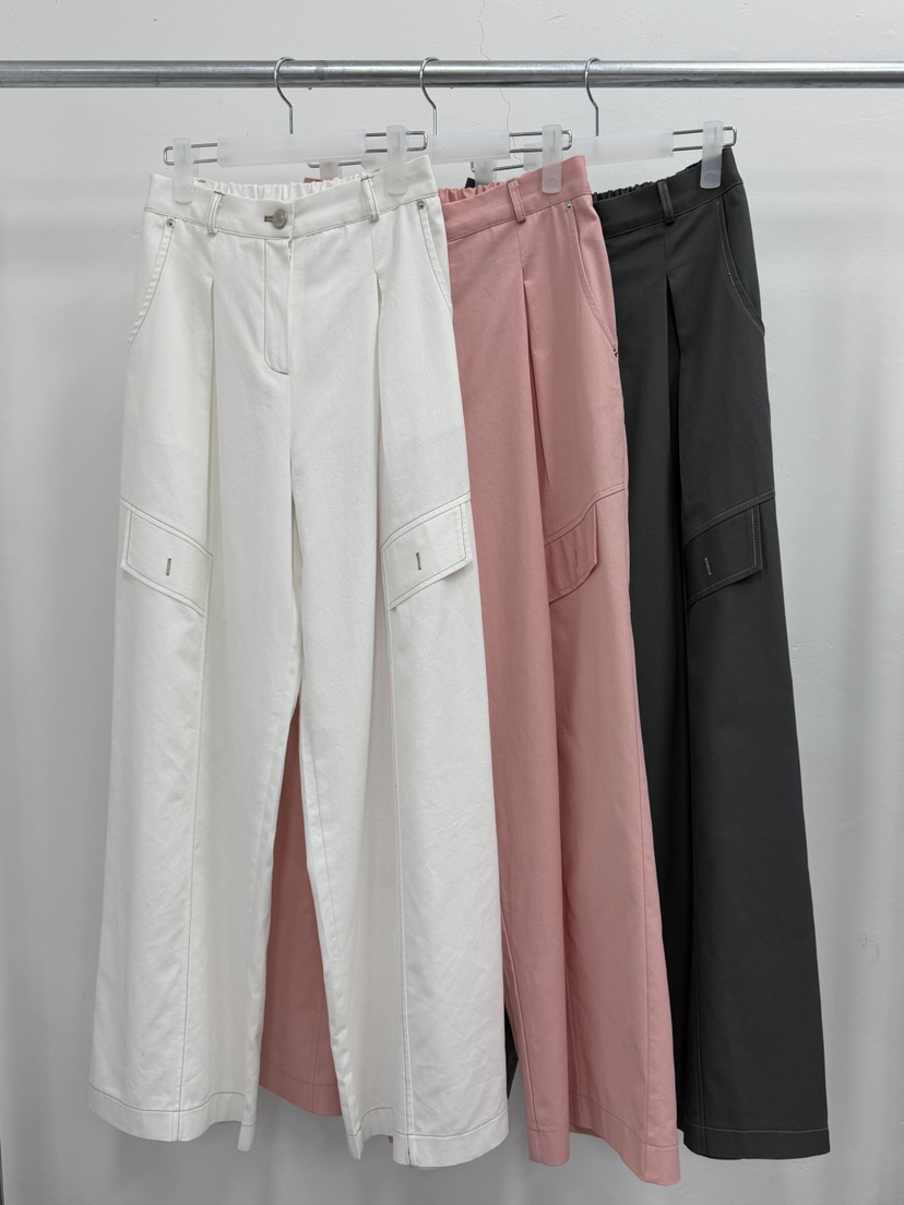 MOSMOS韓國直郵實拍女裝新品時尚職業熱賣推薦休閑休閑褲MOSMOS休閑褲