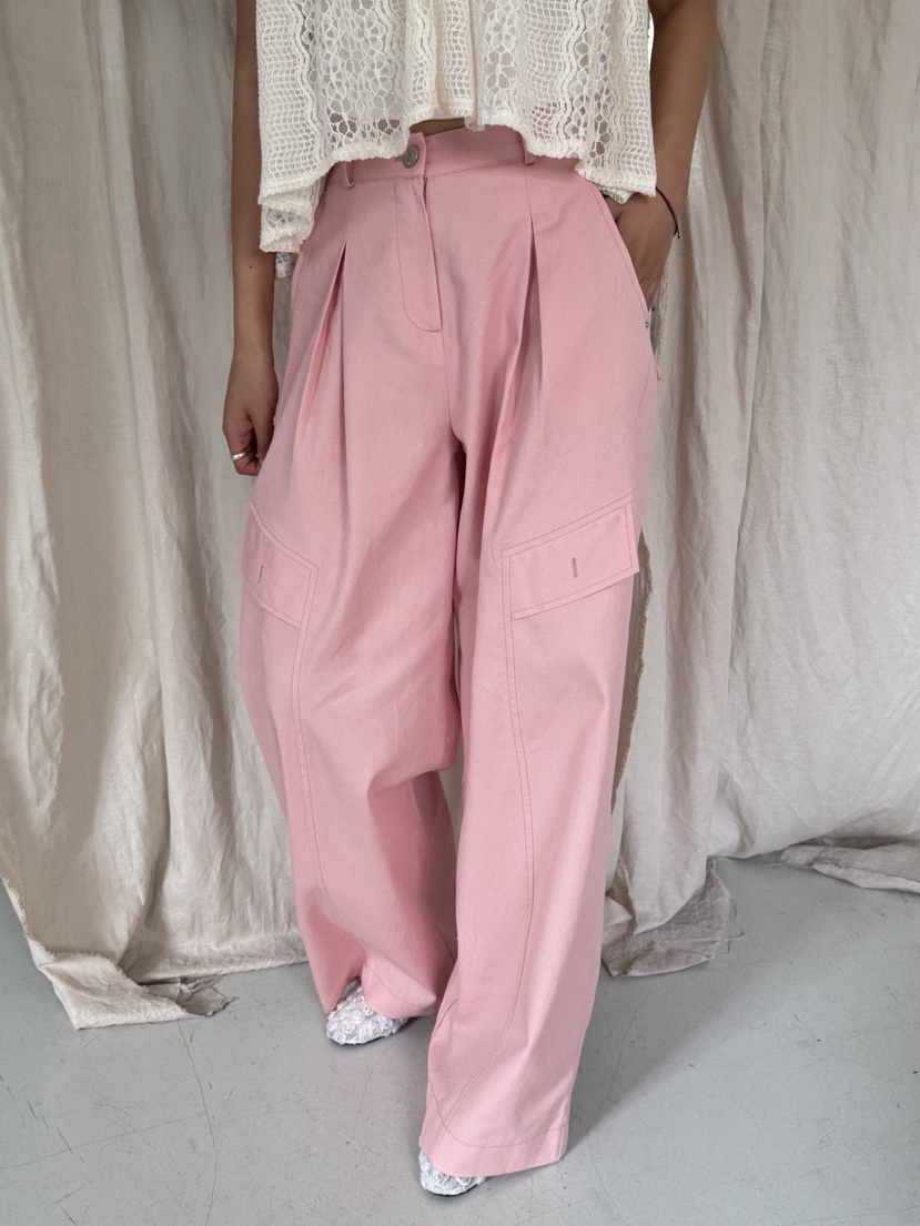 MOSMOS韓國直郵實拍女裝新品時尚職業熱賣推薦休閑休閑褲MOSMOS休閑褲