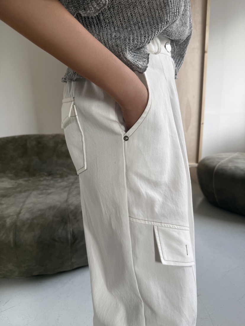 MOSMOS韓國直郵實拍女裝新品時尚職業熱賣推薦休閑休閑褲MOSMOS休閑褲