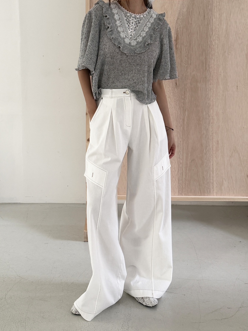 MOSMOS韓國直郵實拍女裝新品時尚職業熱賣推薦休閑休閑褲MOSMOS休閑褲