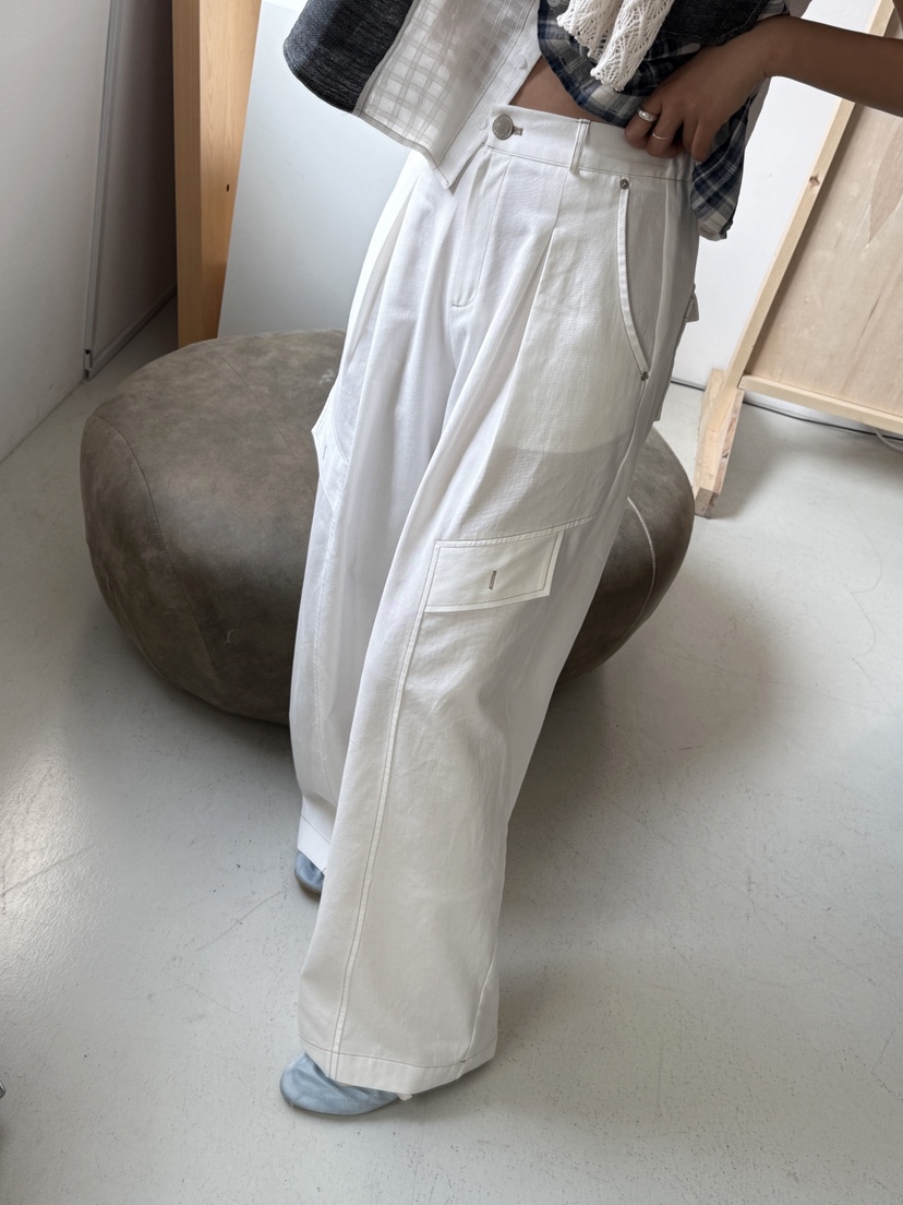 MOSMOS韓國直郵實拍女裝新品時尚職業熱賣推薦休閑休閑褲MOSMOS休閑褲