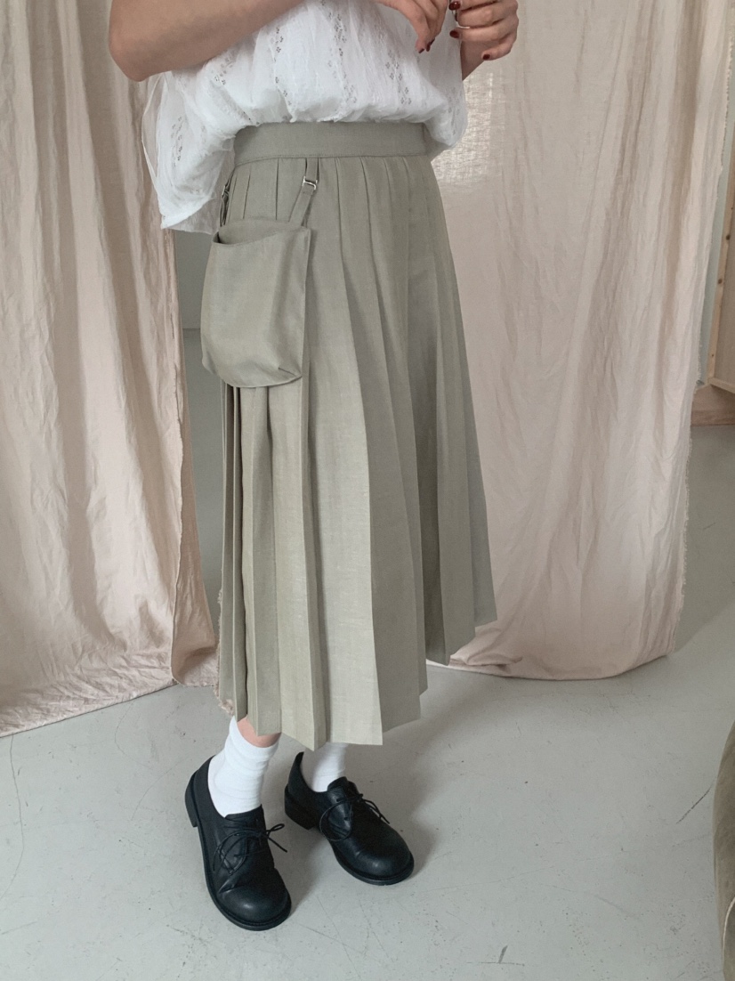 MOSMOS韓國直郵女士新款時尚職業26春夏熱賣半身裙中短裙MOSMOS半身裙/中短裙