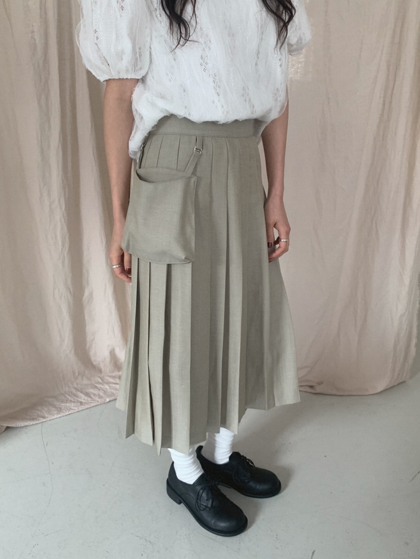 MOSMOS韓國直郵女士新款時尚職業26春夏熱賣半身裙中短裙MOSMOS半身裙/中短裙