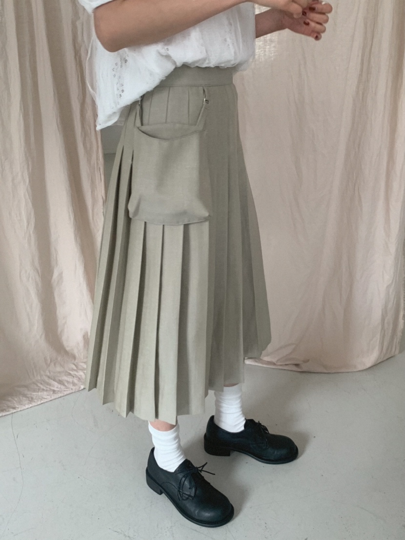 MOSMOS韓國直郵女士新款時尚職業26春夏熱賣半身裙中短裙MOSMOS半身裙/中短裙