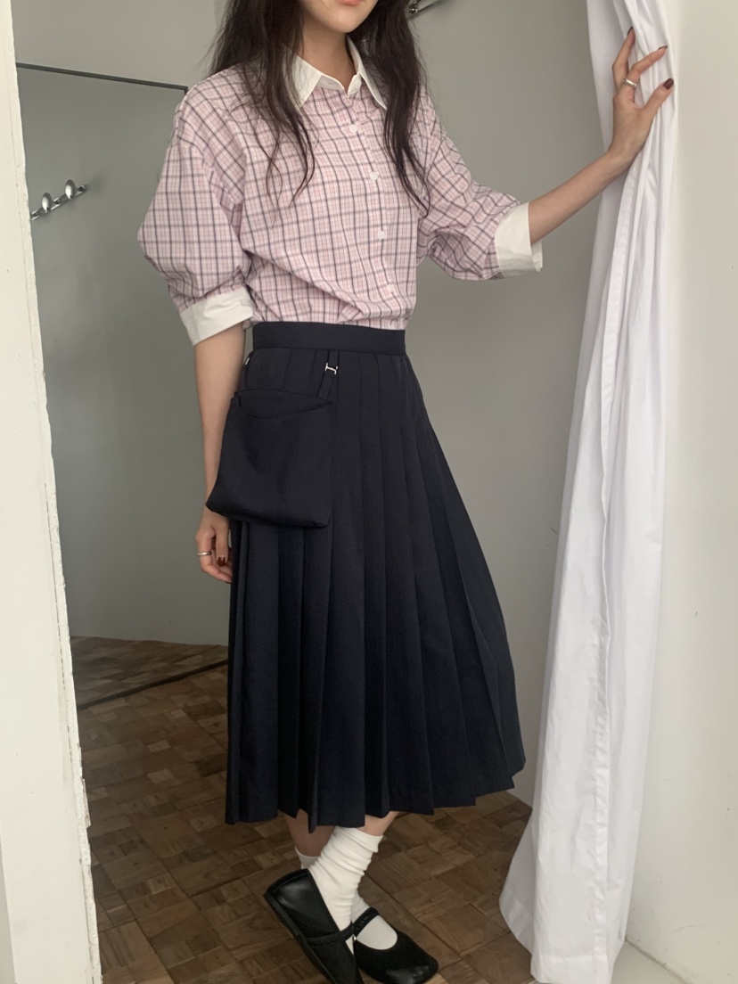 MOSMOS韓國直郵女士新款時尚職業26春夏熱賣半身裙中短裙MOSMOS半身裙/中短裙