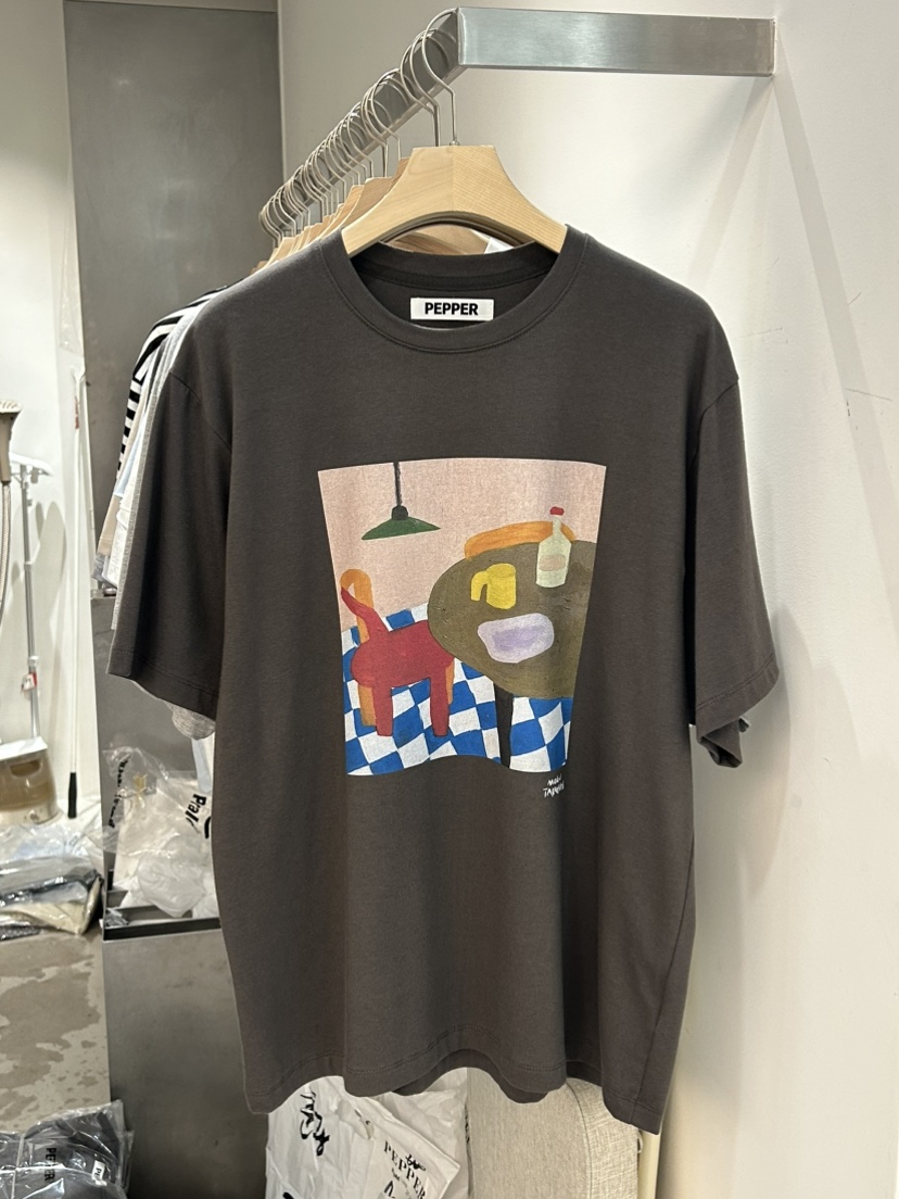 PEPPER-L韓國東大門直郵女士新款時尚26春夏職業推薦T恤PEPPERT恤圖色3