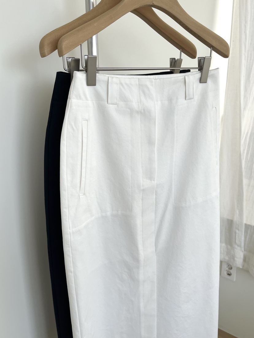 OP PER韓國東大門直郵女裝新品26春夏推薦熱賣休閑長裙棉OPPER-simplebeige長裙