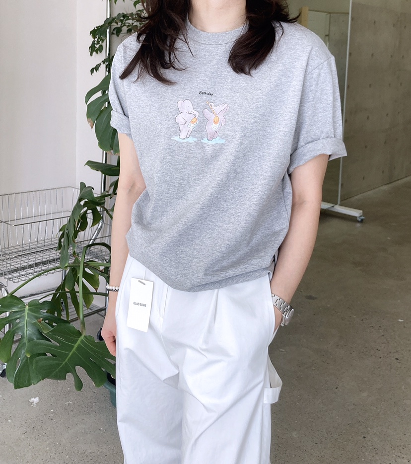 GLAD SOME韓國直郵女裝新款26春夏職業時尚休閑熱賣推薦T恤GLAD SOMET恤