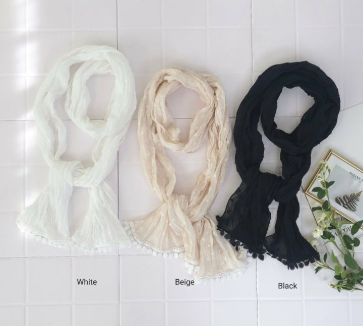 EBADA韓國東大門代購女士新款人氣職業熱賣休閑圍巾披肩蕾絲EBADA圍巾/披肩