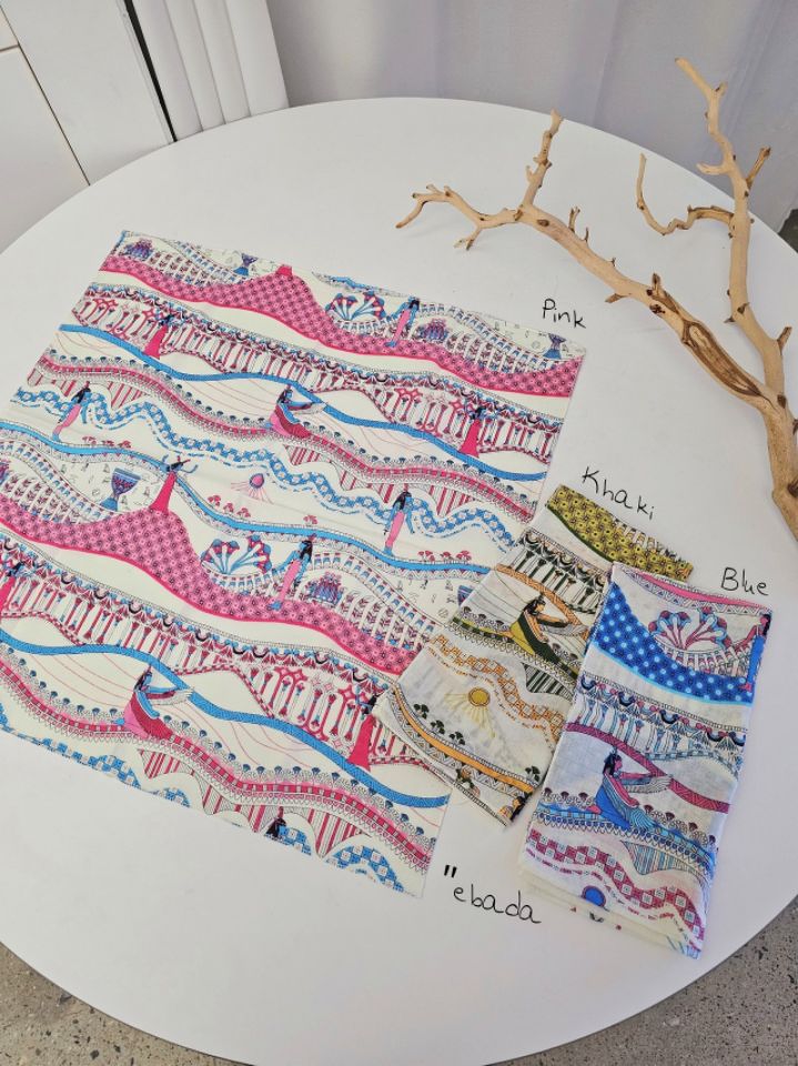 EBADA韓國東大門代購女士新品時尚熱賣26春夏休閑圍巾披肩EBADA圍巾/披肩