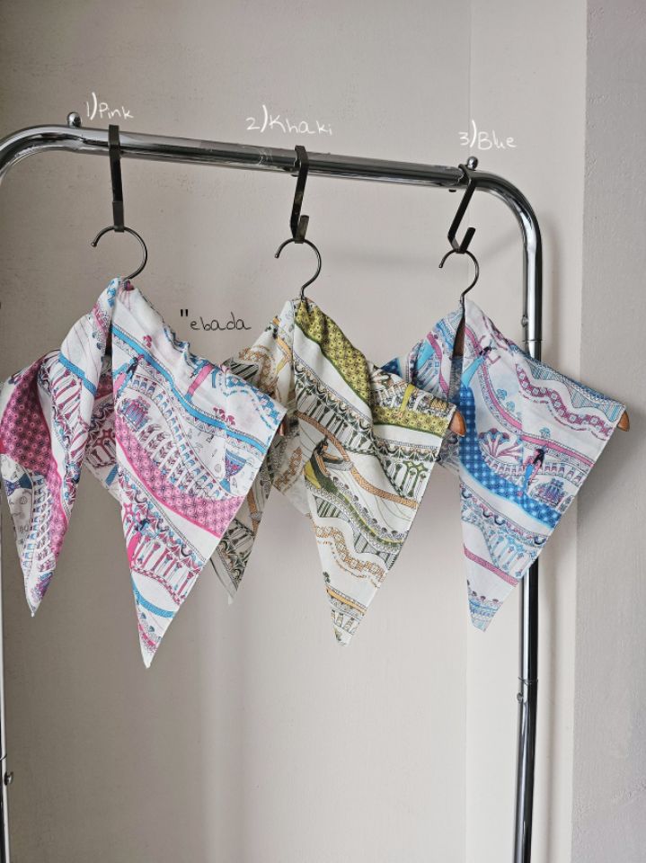 EBADA韓國東大門代購女士新品時尚熱賣26春夏休閑圍巾披肩EBADA圍巾/披肩