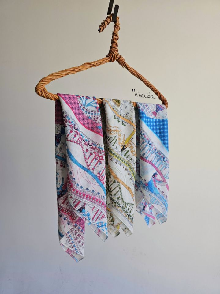 EBADA韓國東大門代購女士新品時尚熱賣26春夏休閑圍巾披肩EBADA圍巾/披肩