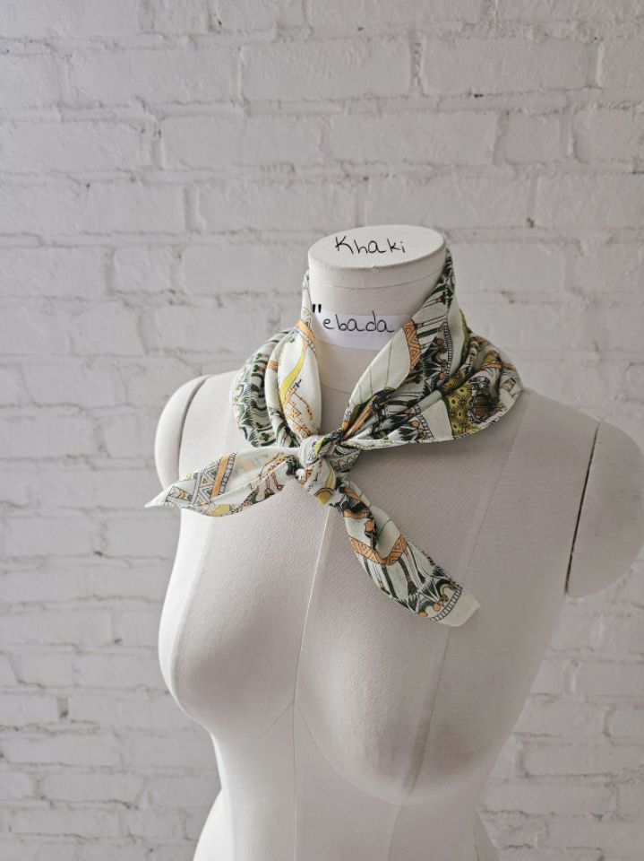 EBADA韓國東大門代購女士新品時尚熱賣26春夏休閑圍巾披肩EBADA圍巾/披肩圖色2