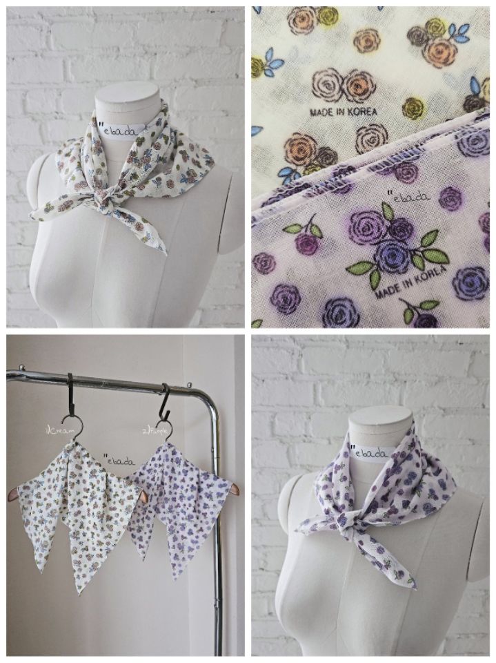 EBADA韓國直郵實拍女士新款休閑推薦時尚熱賣26春夏圍巾披肩棉EBADA圍巾/披肩