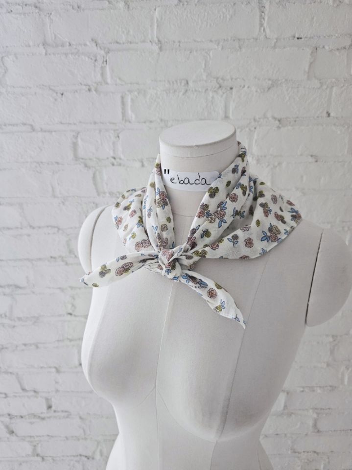 EBADA韓國直郵實拍女士新款休閑推薦時尚熱賣26春夏圍巾披肩棉EBADA圍巾/披肩圖色2