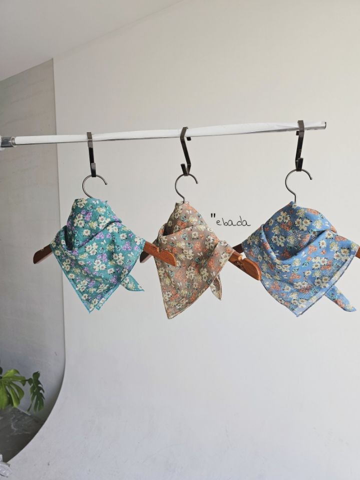 EBADA韓國直郵實拍女士新款休閑時尚26春夏職業圍巾披肩棉絨EBADA圍巾/披肩